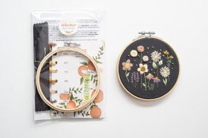 Embroidery kit on Etsy
